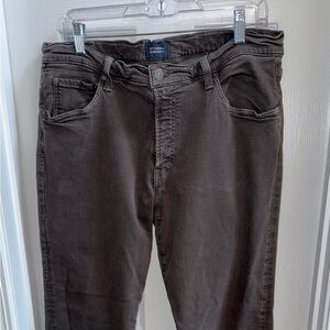 Citizens Of Humanity The Gage Straight Denim Jeans Size 36 BRN BLK Casual